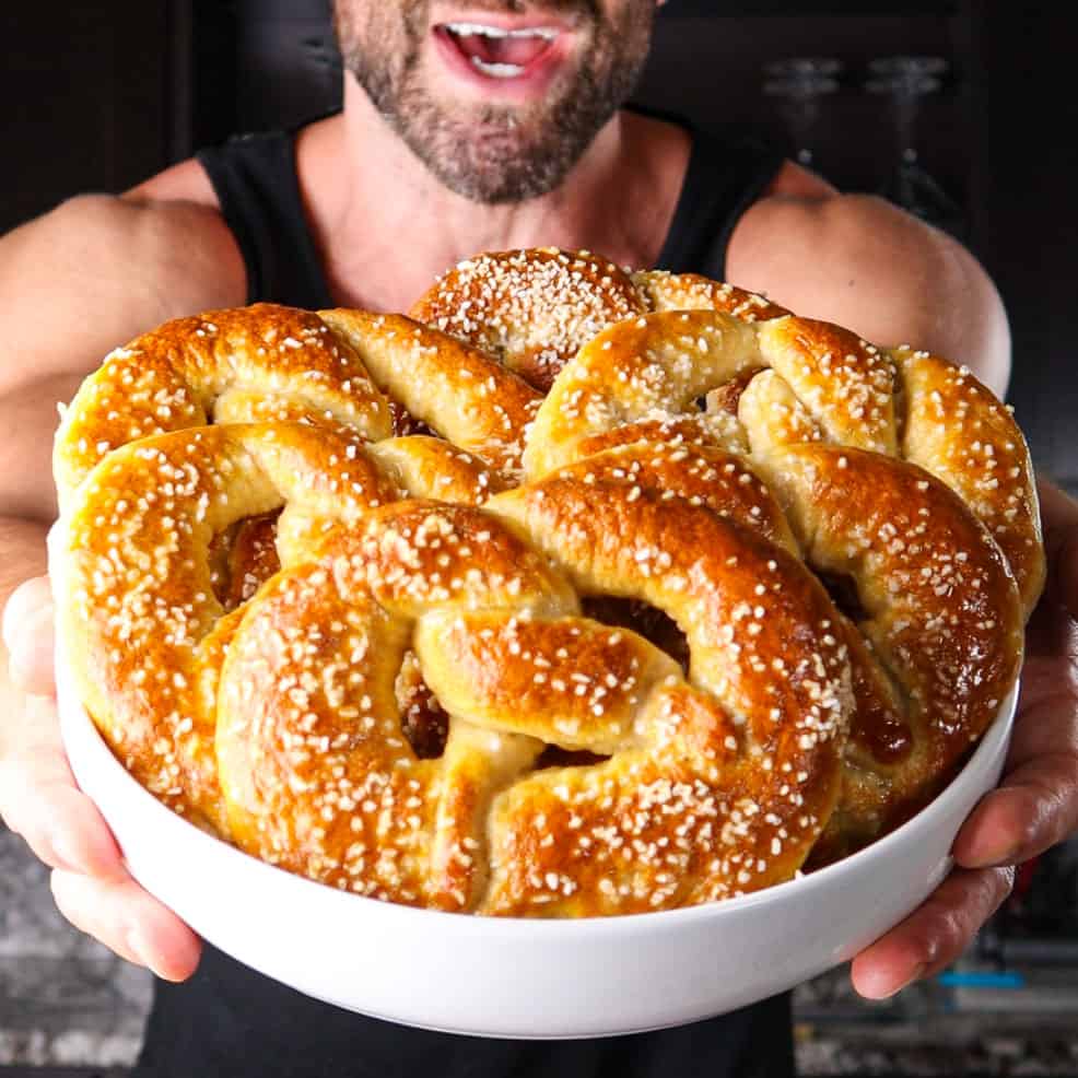 High-Protein Healthy Soft Pretzels: Delicious & Low-Calorie Snack
